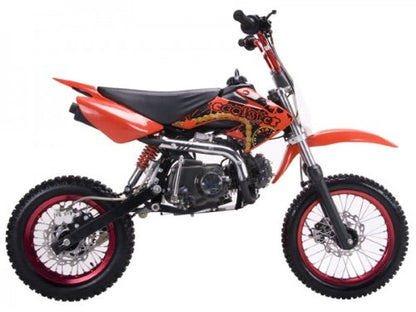 Coolster 125cc Dirt Bike Manual Clutch Mid Size Dirt Bike - QG-214