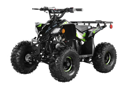 Trailmaster R125 Youth ATV, 120cc,  Race Inspired, Automatic Trans with reverse, Electric Start, LED Head lIghts, Color Matched Suspension, Speed limiter