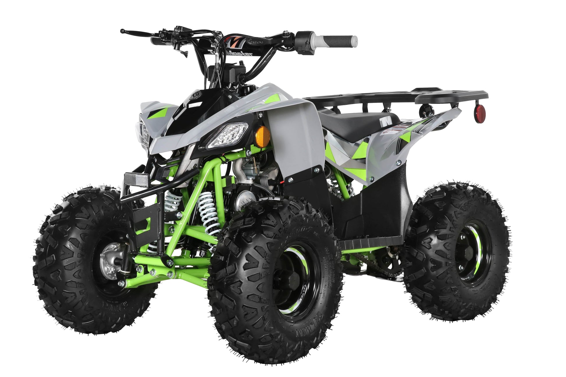 Trailmaster R125 Youth ATV, 120cc,  Race Inspired, Automatic Trans with reverse, Electric Start, LED Head lIghts, Color Matched Suspension, Speed limiter
