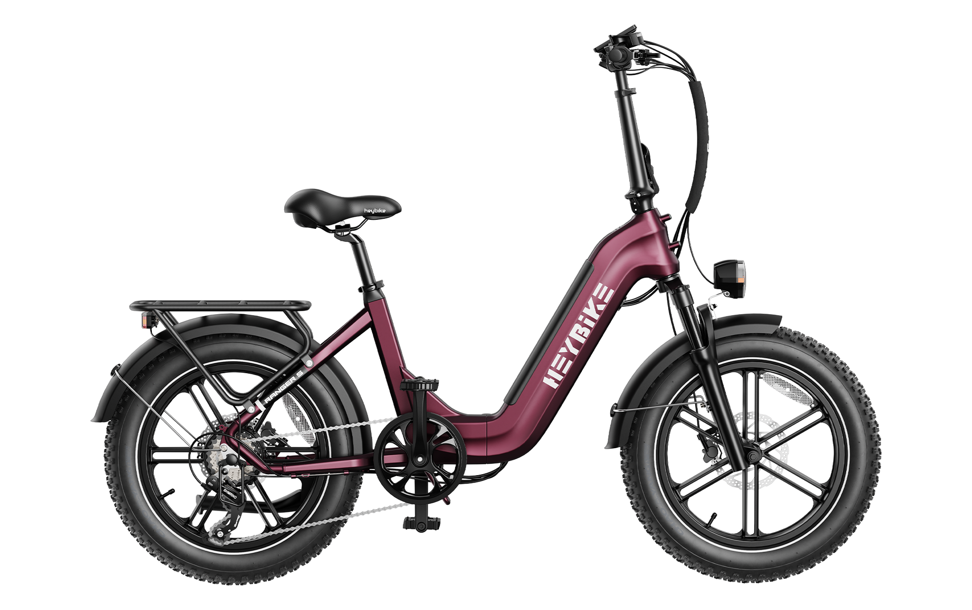 Heybike Ranger S Folding Fat Tire E-Bike | 1800W Peak
