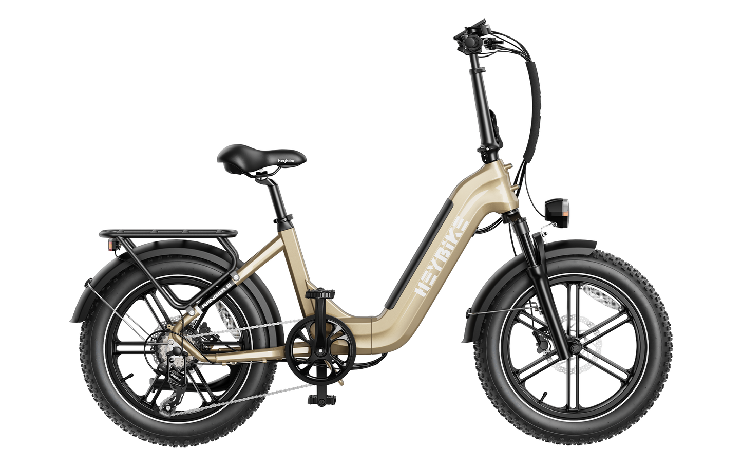 Heybike Ranger S Folding Fat Tire E-Bike | 1800W Peak