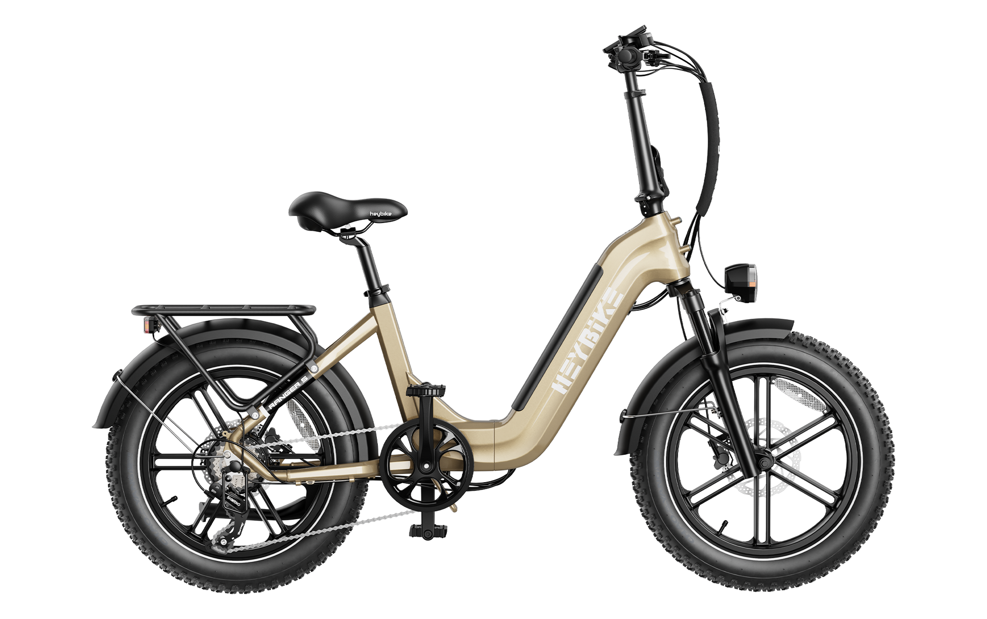 Heybike Ranger S Folding Fat Tire E-Bike | 1800W Peak