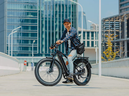 Velowave Ranger 3.0 Fat Tire Off‑Road Step-Over or Step-Through Electric Bike - 48V 15Ah 750W, 28MPH, Range 65 Miles, Torque Sensor, Hydraulic Brakes - 100% Financing Available!