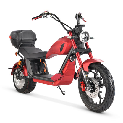 SoverSky | M10 Fat Tire Chopper Scooter | 3000W 60V 55Ah