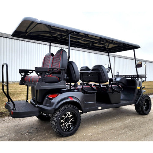 GSI - Renegade Limo - 6 Seater Limo Renegade Electric Golf Cart Family Fun 48v 5000 Watt High Power Golf Cart