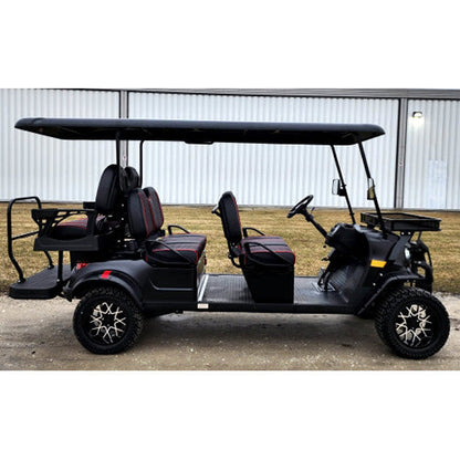 GSI - Renegade Limo - 6 Seater Limo Renegade Electric Golf Cart Family Fun 48v 5000 Watt High Power Golf Cart
