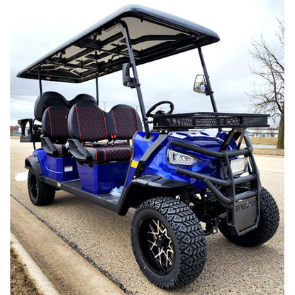 GSI - Renegade Limo - 6 Seater Limo Renegade Electric Golf Cart Family Fun 48v 5000 Watt High Power Golf Cart