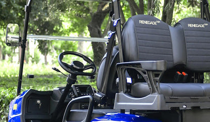 48V Electric Golf Cart 4 Seater Renegade Light Edition Utility Golf UTV - LIGHT EDITION - WHITE