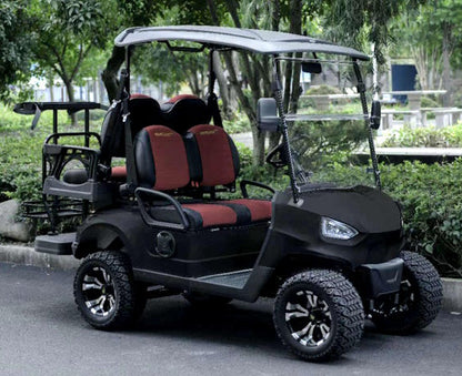 48V Electric Golf Cart 4 Seater Renegade Light Edition Utility Golf UTV - LIGHT EDITION - Charcoal