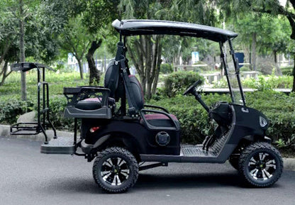 48V Electric Golf Cart 4 Seater Renegade Light Edition Utility Golf UTV - LIGHT EDITION - RED