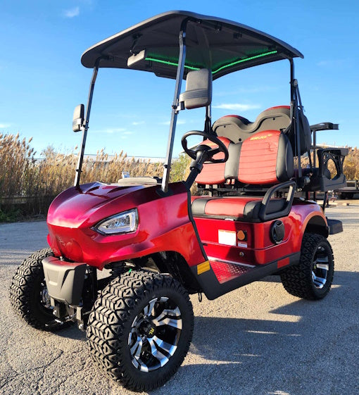 48V Electric Golf Cart 4 Seater Renegade Light Edition Utility Golf UTV - LIGHT EDITION - Charcoal
