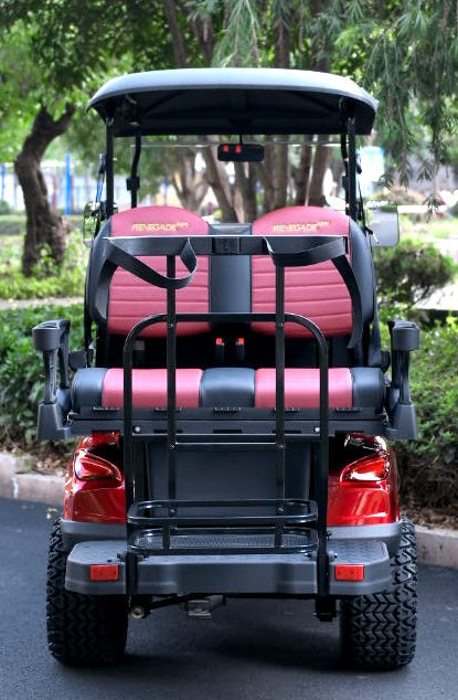 48V Electric Golf Cart 4 Seater Renegade Light Edition Utility Golf UTV - LIGHT EDITION - SILVER