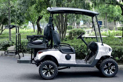 48V Electric Golf Cart 4 Seater Renegade Light Edition Utility Golf UTV - LIGHT EDITION - WHITE