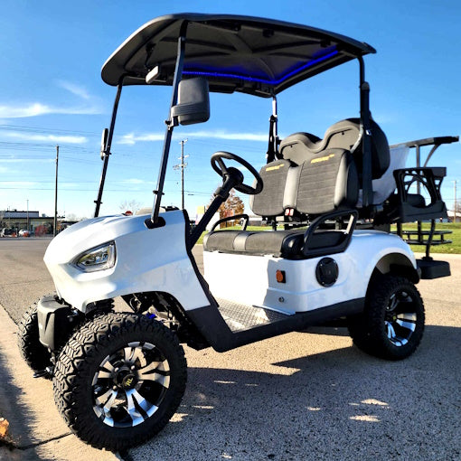 48V Electric Golf Cart 4 Seater Renegade Light Edition Utility Golf UTV - LIGHT EDITION - Charcoal