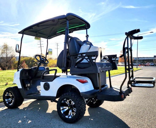 48V Electric Golf Cart 4 Seater Renegade Light Edition Utility Golf UTV - LIGHT EDITION - Charcoal