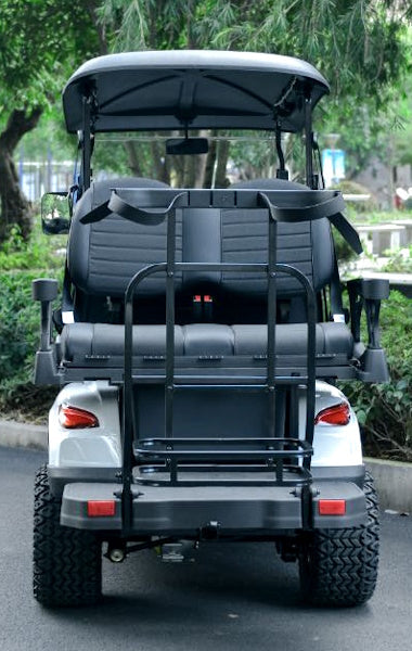 48V Electric Golf Cart 4 Seater Renegade Light Edition Utility Golf UTV - LIGHT EDITION - WHITE