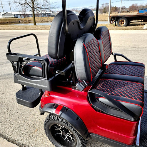 GSI - Renegade Limo - 6 Seater Limo Renegade Electric Golf Cart Family Fun 48v 5000 Watt High Power Golf Cart