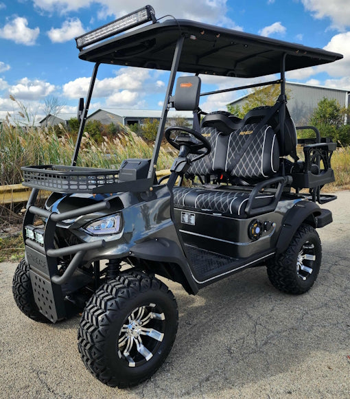 GSI - 4 Seater Renegade V3 Electric Golf Cart Family Fun 72v 4000 Watt High Power Golf Cart