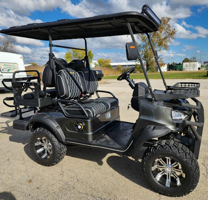 GSI - 4 Seater Renegade V3 Electric Golf Cart Family Fun 72v 4000 Watt High Power Golf Cart