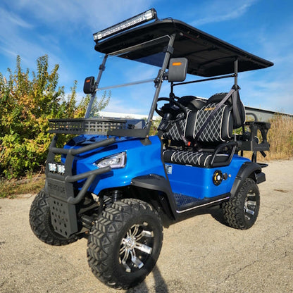 GSI - 4 Seater Renegade V3 Electric Golf Cart Family Fun 72v 4000 Watt High Power Golf Cart