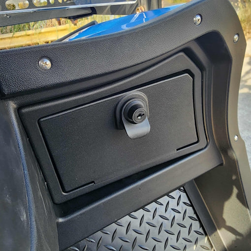 4 Seater Renegade V3 Electric Golf Cart Family Fun 72v High Power Golf Cart - BLUE