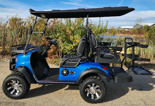 GSI - 4 Seater Renegade V3 Electric Golf Cart Family Fun 72v 4000 Watt High Power Golf Cart