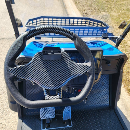 Four Front Renegade V3 Electric Golf Cart Family Fun 72v 4000 Watt High Power Golf Cart - BLACK