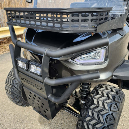 Four Front Renegade V3 Electric Golf Cart Family Fun 72v 4000 Watt High Power Golf Cart - RED