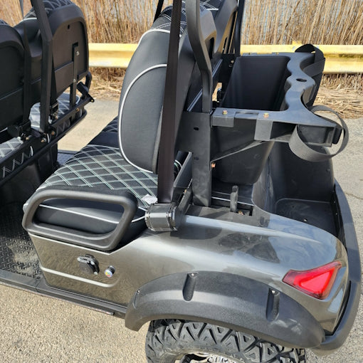 Four Front Renegade V3 Electric Golf Cart Family Fun 72v 4000 Watt High Power Golf Cart - BLACK