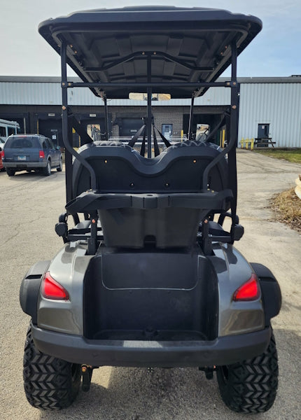 Four Front Renegade V3 Electric Golf Cart Family Fun 72v 4000 Watt High Power Golf Cart - BLACK