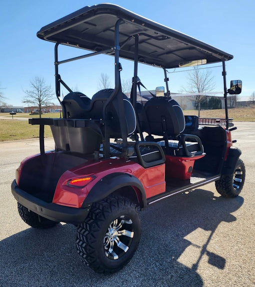 Four Front Renegade V3 Electric Golf Cart Family Fun 72v 4000 Watt High Power Golf Cart - GRAY