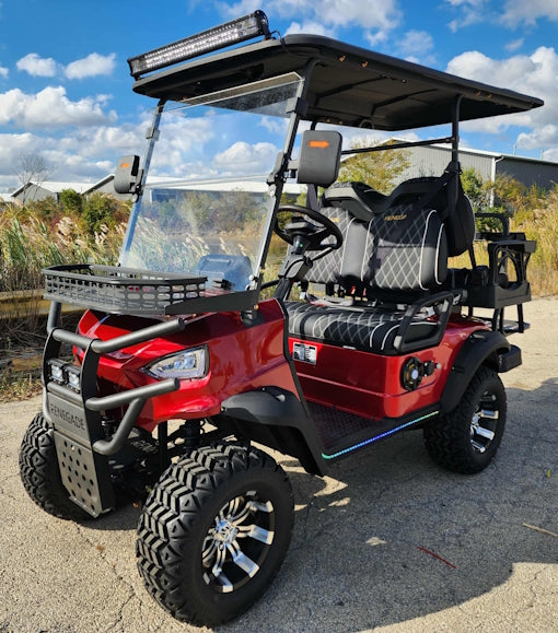 GSI - 4 Seater Renegade V3 Electric Golf Cart Family Fun 72v 4000 Watt High Power Golf Cart