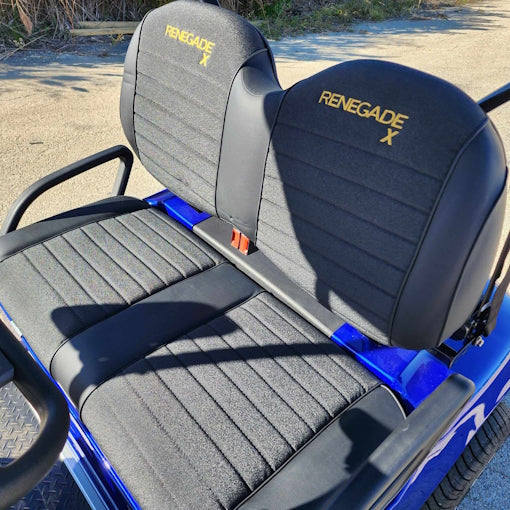 48V Electric Golf Cart 2 Seater Renegade X Edition Golf Cart - BLUE
