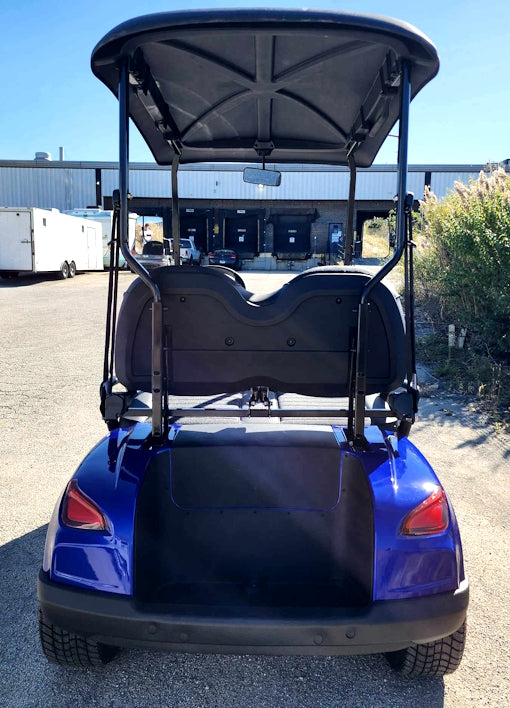 48V Electric Golf Cart 2 Seater Renegade X Edition Golf Cart - BLUE