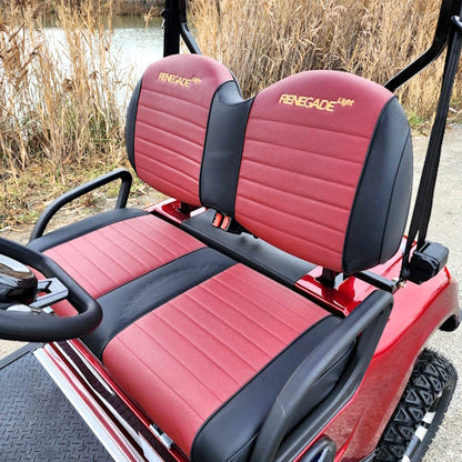 48V Electric Golf Cart 2 Seater Renegade Light Edition Utility Golf UTV - LIGHT EDITION - RED