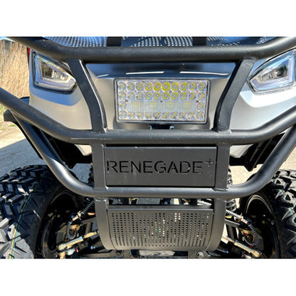 48V Electric Golf Cart 4 Seater Lifted Renegade+ Edition Utility Golf UTV Compare To Coleman Kandi 4p - Red