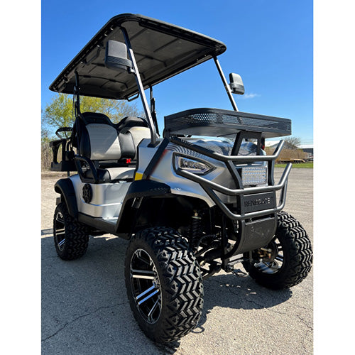 48V Electric Golf Cart 4 Seater Lifted Renegade+ Edition Utility Golf UTV Compare To Coleman Kandi 4p - Matte Black