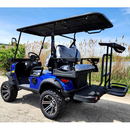 GSI - Renegade Plus - 4 Seater - 48V Electric Golf Cart 4 Seater Lifted Renegade+ Edition Utility Golf UTV