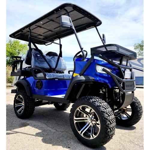 GSI - Renegade Plus - 4 Seater - 48V Electric Golf Cart 4 Seater Lifted Renegade+ Edition Utility Golf UTV