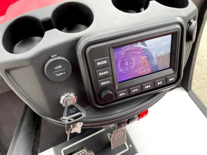 New 48V Electric Golf Cart 4 Seater Lifted Renegade+ Edition Utility Golf UTV Compare To Coleman Kandi 4p