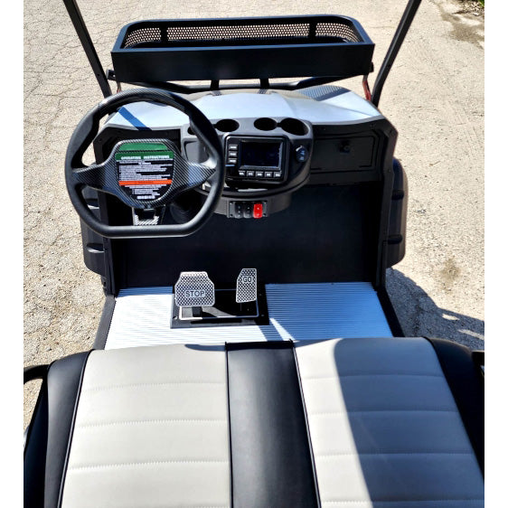 48V Electric Golf Cart 4 Seater Lifted Renegade+ Edition Utility Golf UTV Compare To Coleman Kandi 4p - Red