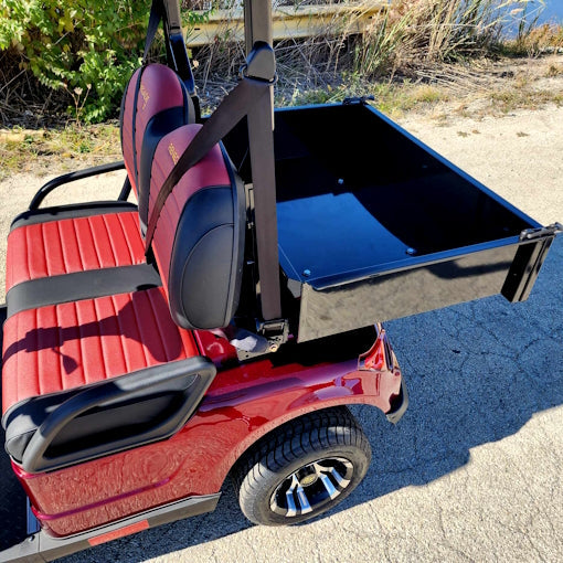 48V Electric Golf Cart 2 Seater Renegade X Edition Golf Cart w/ Utility Box - RED