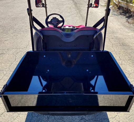 48V Electric Golf Cart 2 Seater Renegade X Edition Golf Cart w/ Utility Box - RED