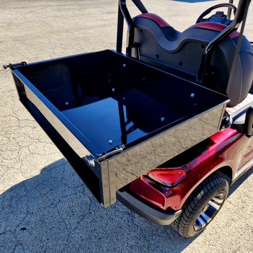 48V Electric Golf Cart 2 Seater Renegade X Edition Golf Cart w/ Utility Box - RED