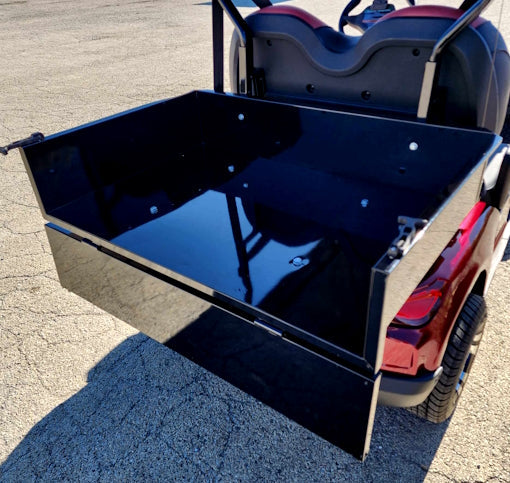 48V Electric Golf Cart 2 Seater Renegade X Edition Golf Cart w/ Utility Box - RED