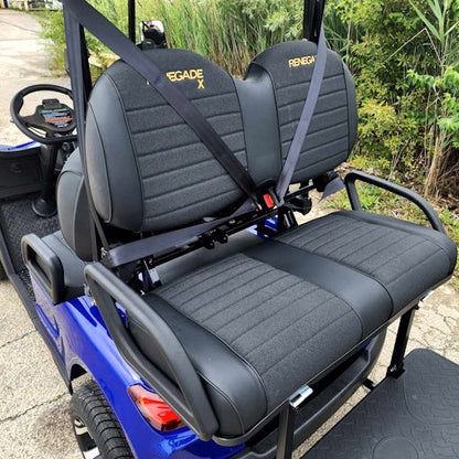 48V Electric Golf Cart 4 Seater Blue Renegade X Edition Utility Golf UTV