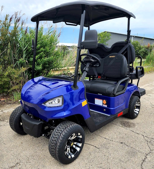 48V Electric Golf Cart 4 Seater Silver Renegade X Edition Utility Golf UTV