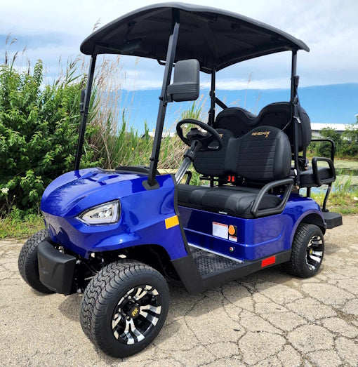 48V Electric Golf Cart 4 Seater Red Renegade X Edition Utility Golf UTV