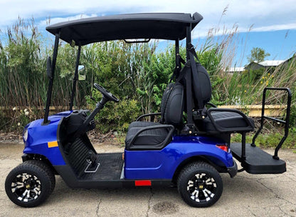 48V Electric Golf Cart 4 Seater Red Renegade X Edition Utility Golf UTV