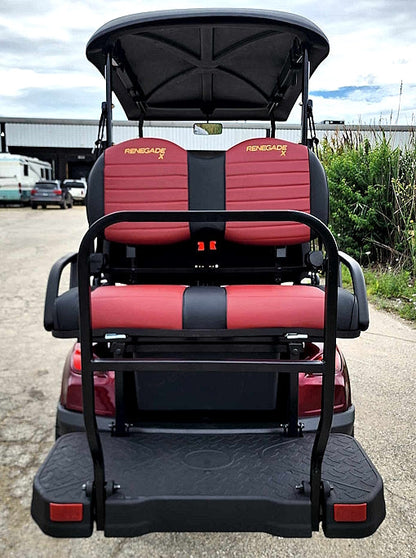 48V Electric Golf Cart 4 Seater Silver Renegade X Edition Utility Golf UTV